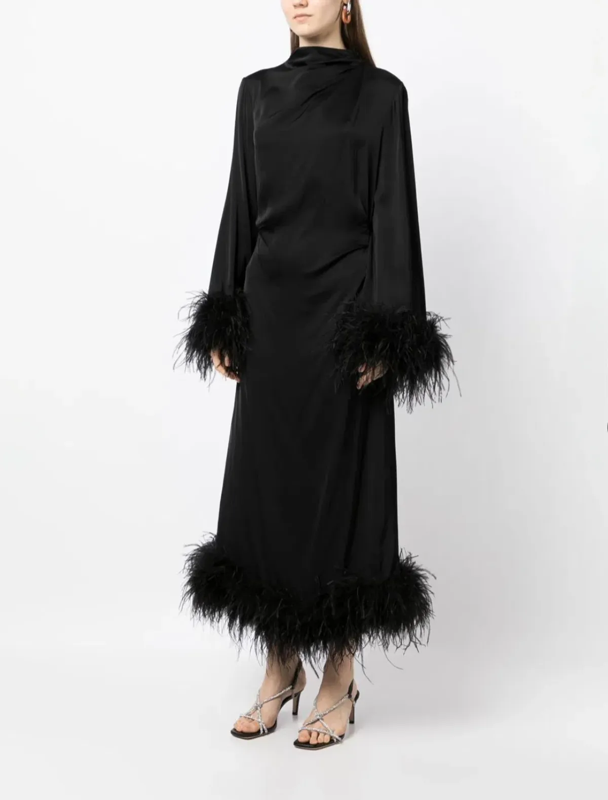 Rachel Gilbert Pietro Dress Black Size 1/AU8 - Image 3