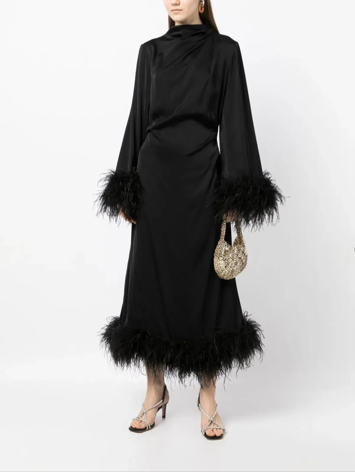 Rachel Gilbert Pietro Dress Black Size 1/AU8 - Image 2