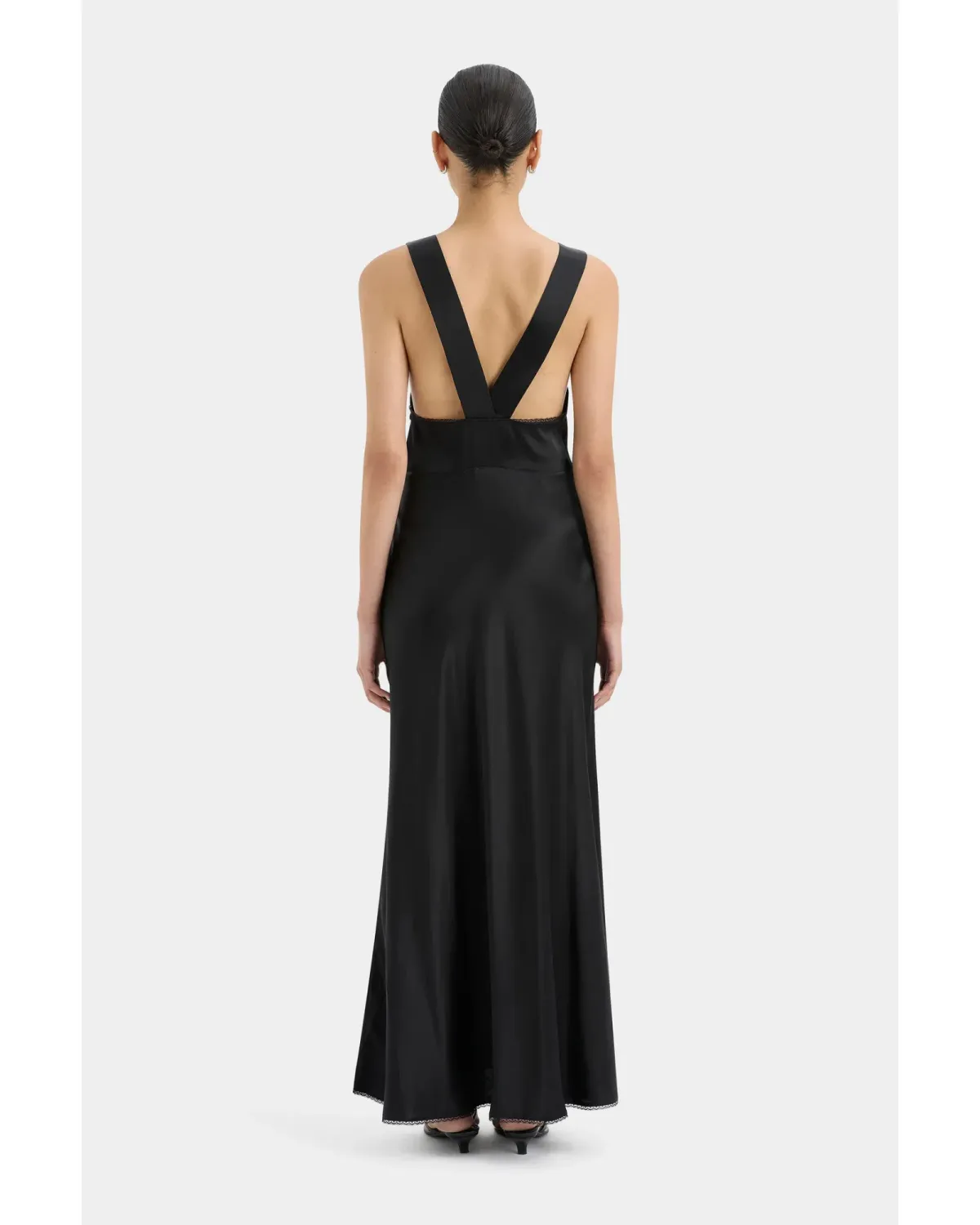 Sir The Label Aries Cut Out Gown Black Size 1 / AU 8 - Image 3