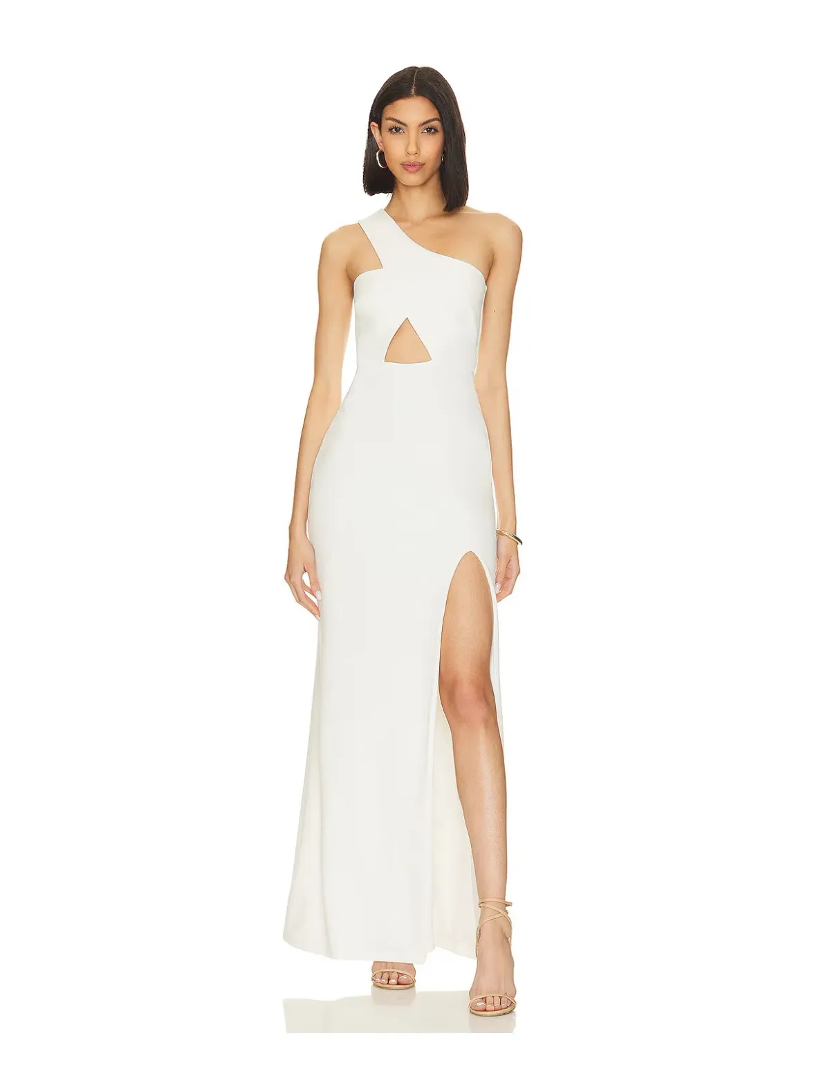 Nookie Bliss Cut Out Gown in Ivory Size 8 - Image 1