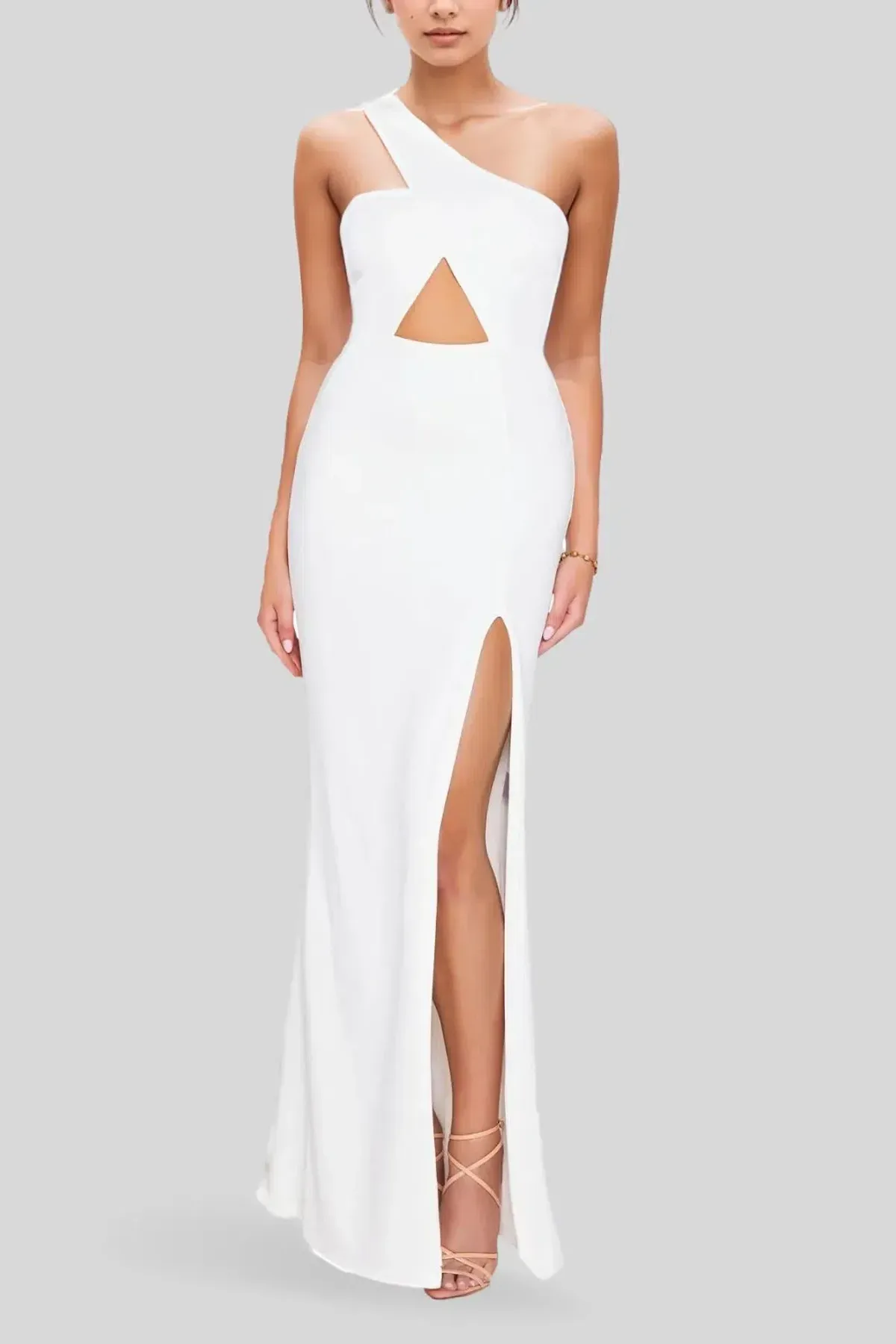 Nookie Bliss Cut Out Gown in Ivory Size 8 - Image 2