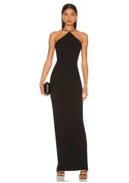 Nookie Trinity Gown in Black Size 8 for rent on The Volte - image 1