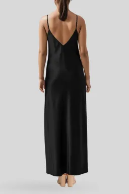 Rag & Bone Larissa Slip Dress in Black Size 6 for rent on The Volte - image 2