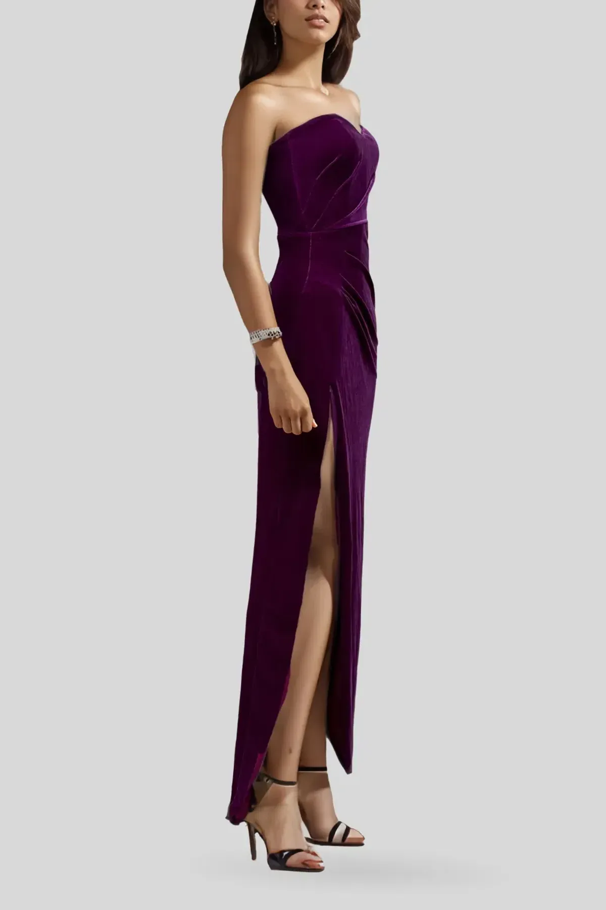 Nookie Cherish Gown in Purple Size 8 - Image 1