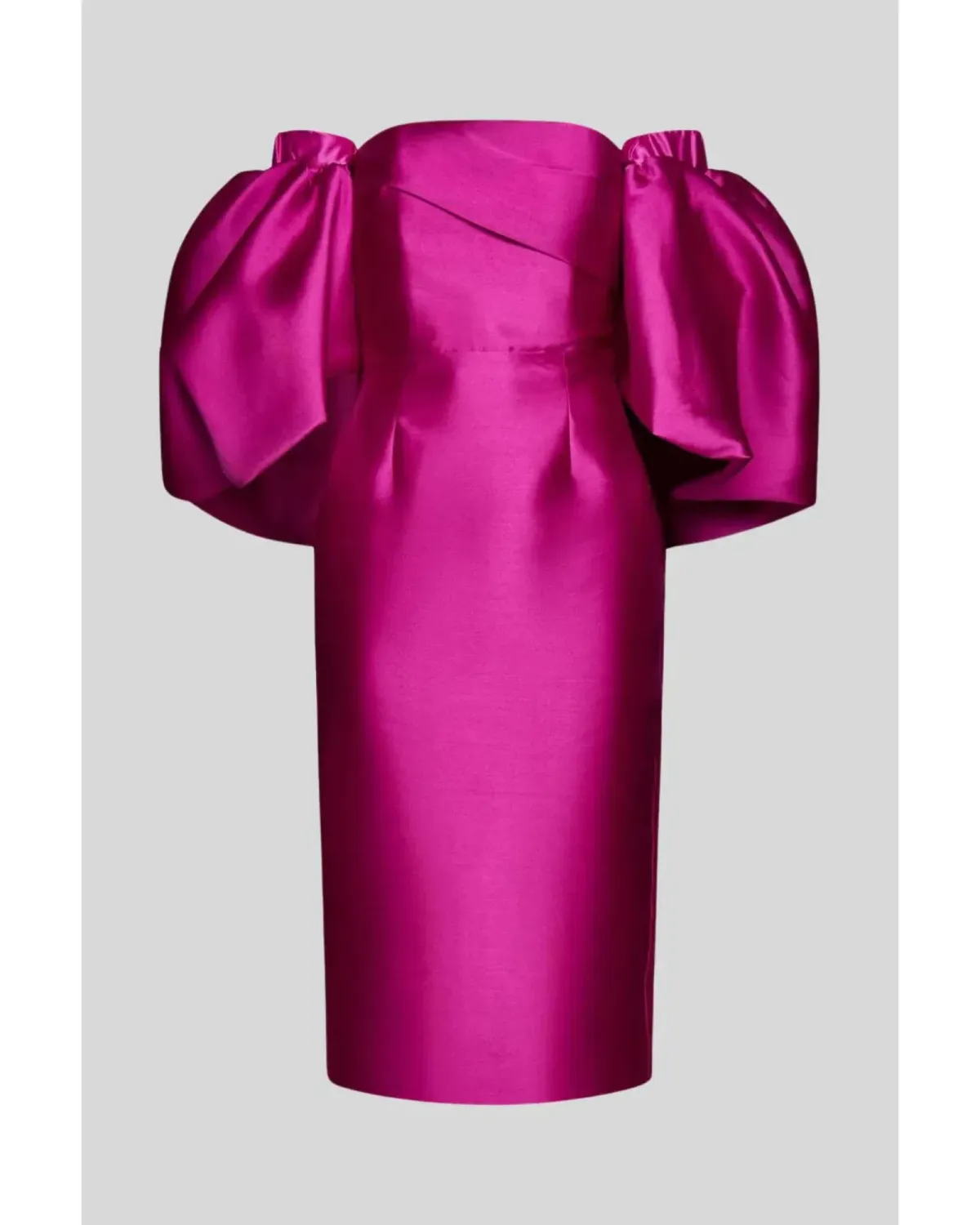 Solace London Aria Off Shoulder Dress Deep Purple Size AU 14 - Image 1