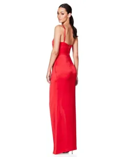 Love Nookie Grace One Shoulder Gown in Fire Size AU 10 for rent on The Volte - image 2