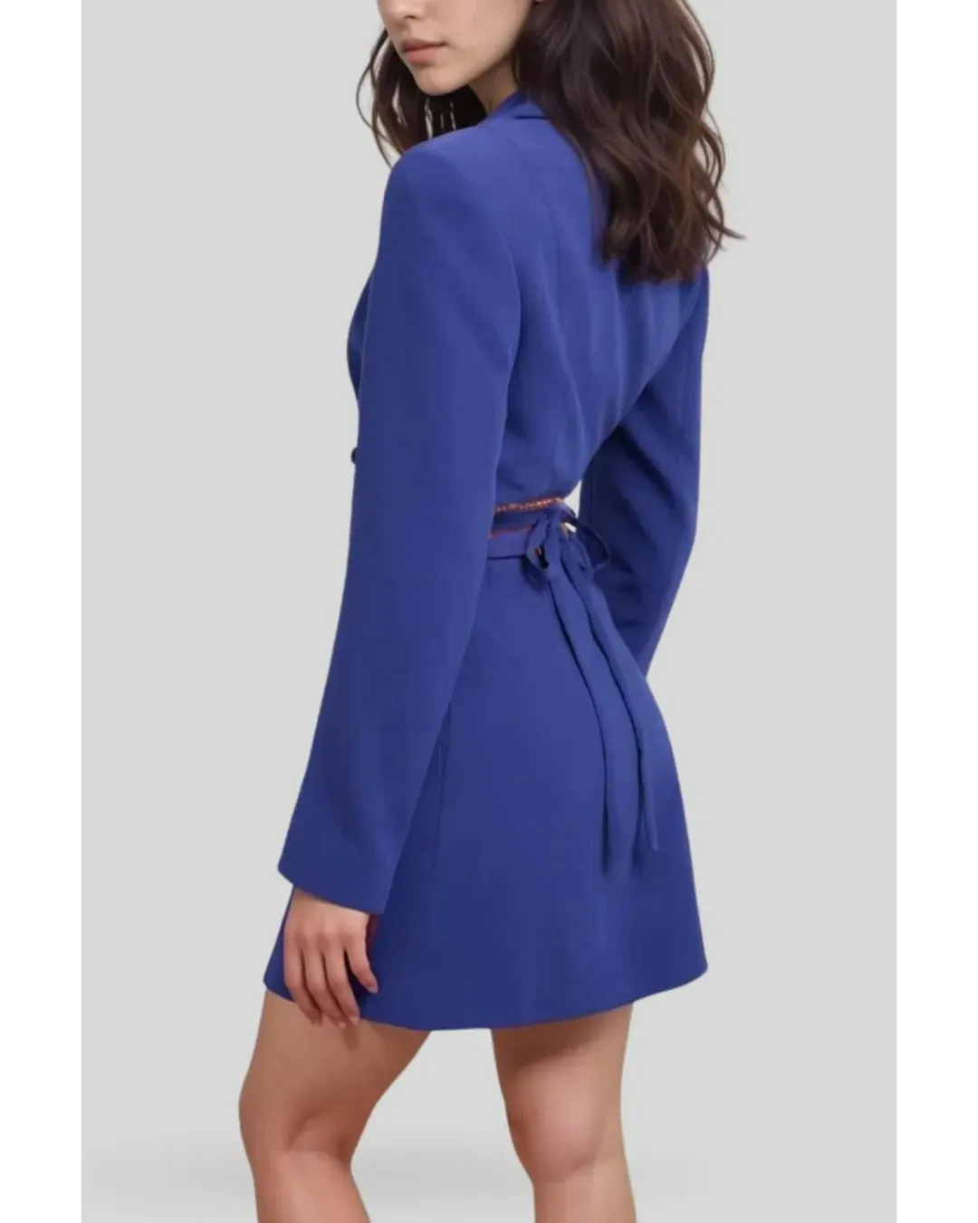 Kookai Alpha Suit Dress Sodalite Blue Size AU 6 for rent on The Volte - main image