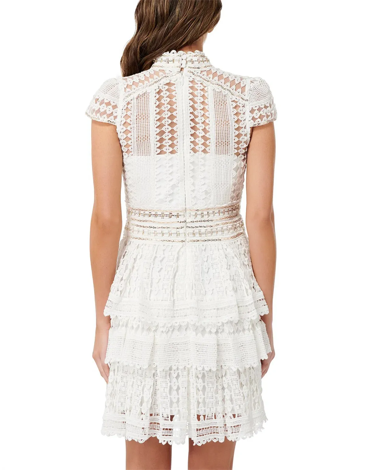 Thurley Tropic of Capricorn Dress White Size 12 - Image 3