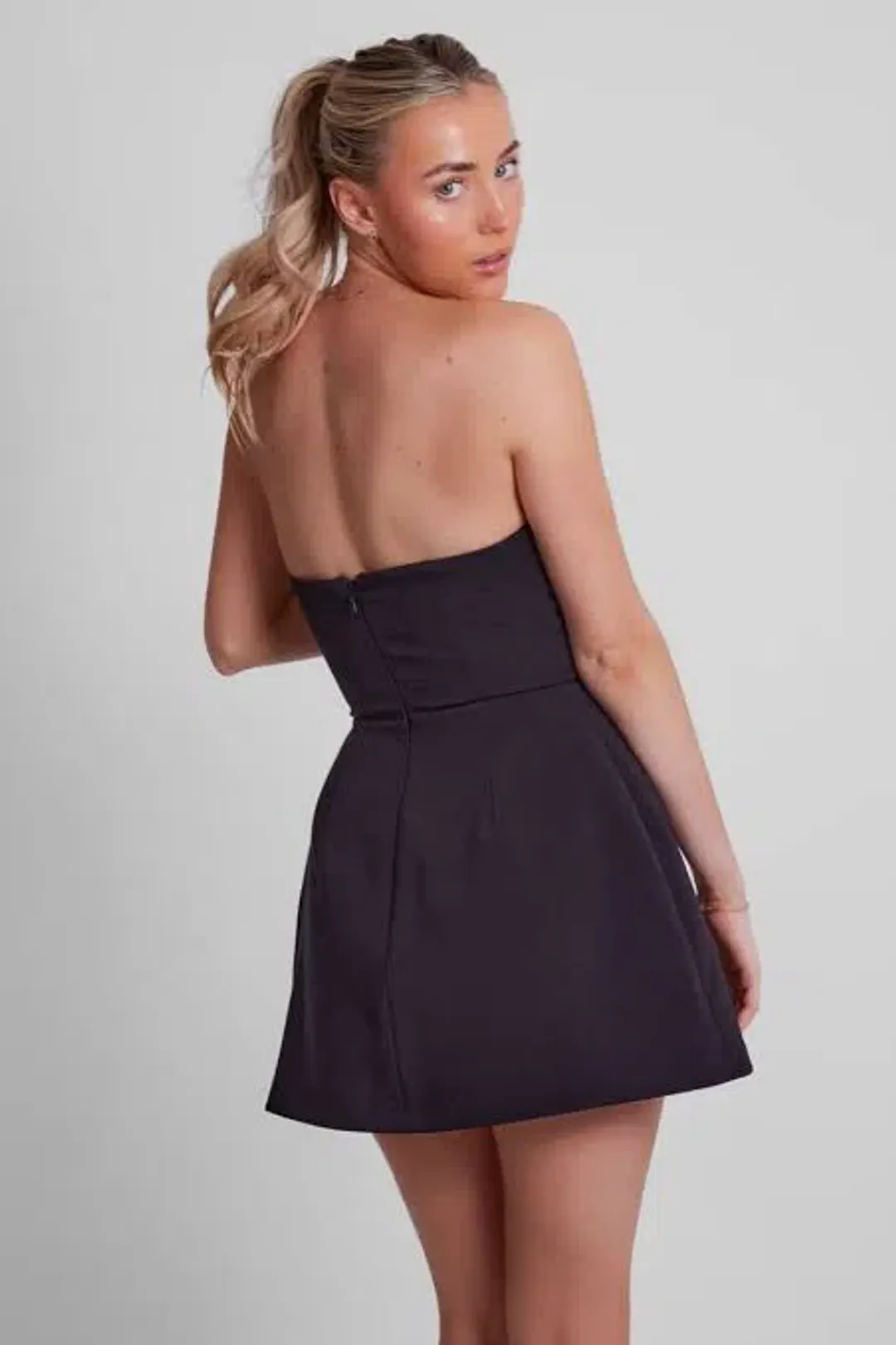 Odd Muse The Ultimate Muse Strapless Dress Black Size 6 for rent on The Volte - main image