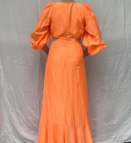 Sheike Bravo Maxi Dress Orange Size 10 for rent on The Volte - image 3