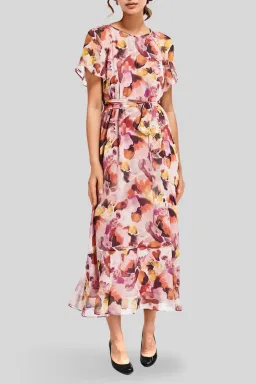 David Lawrence Matea Dress Floral Size 10 for rent on The Volte - image 1