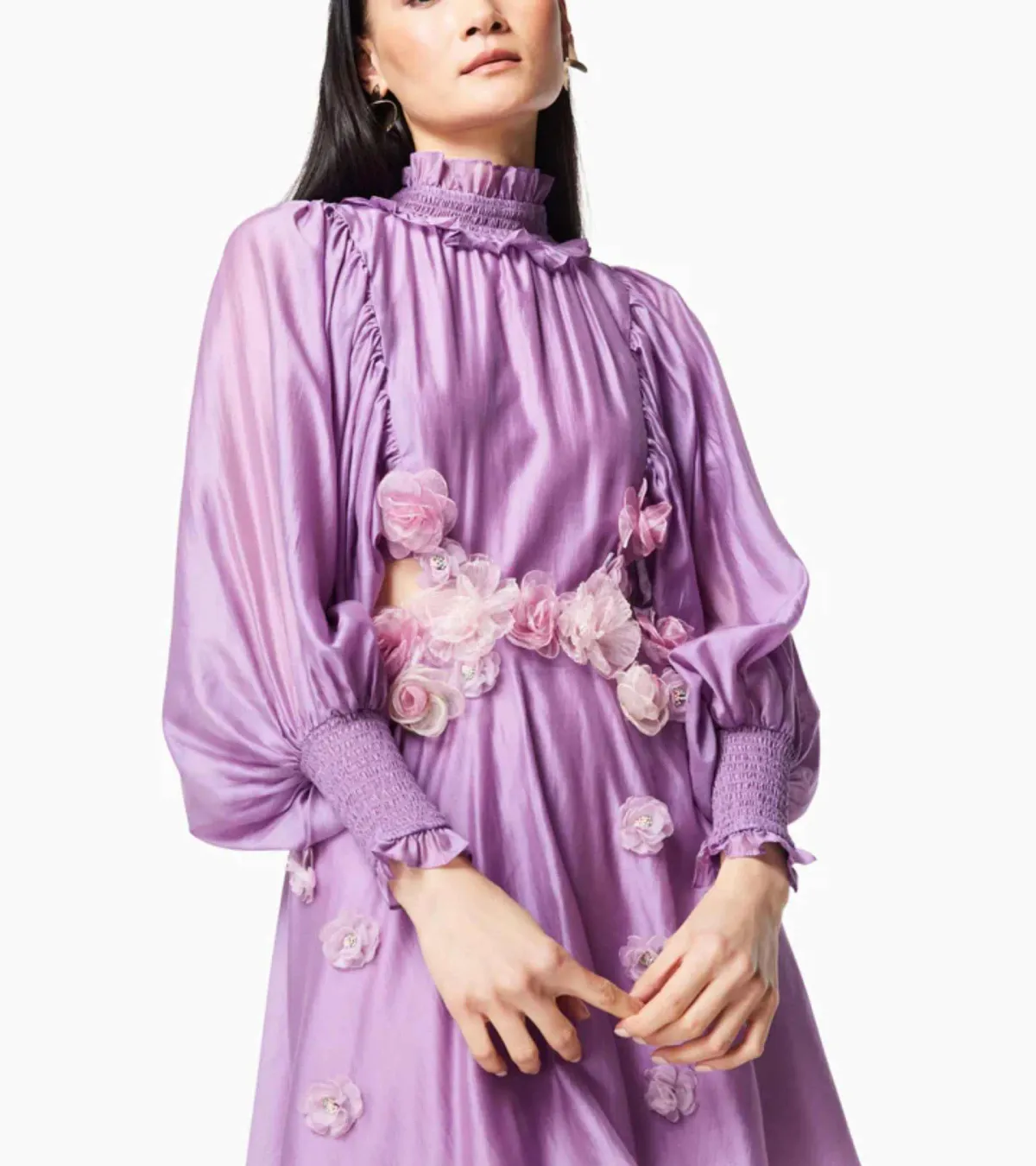 Elliatt Barcelona Dress Purple Size L/Au 12 - Image 2