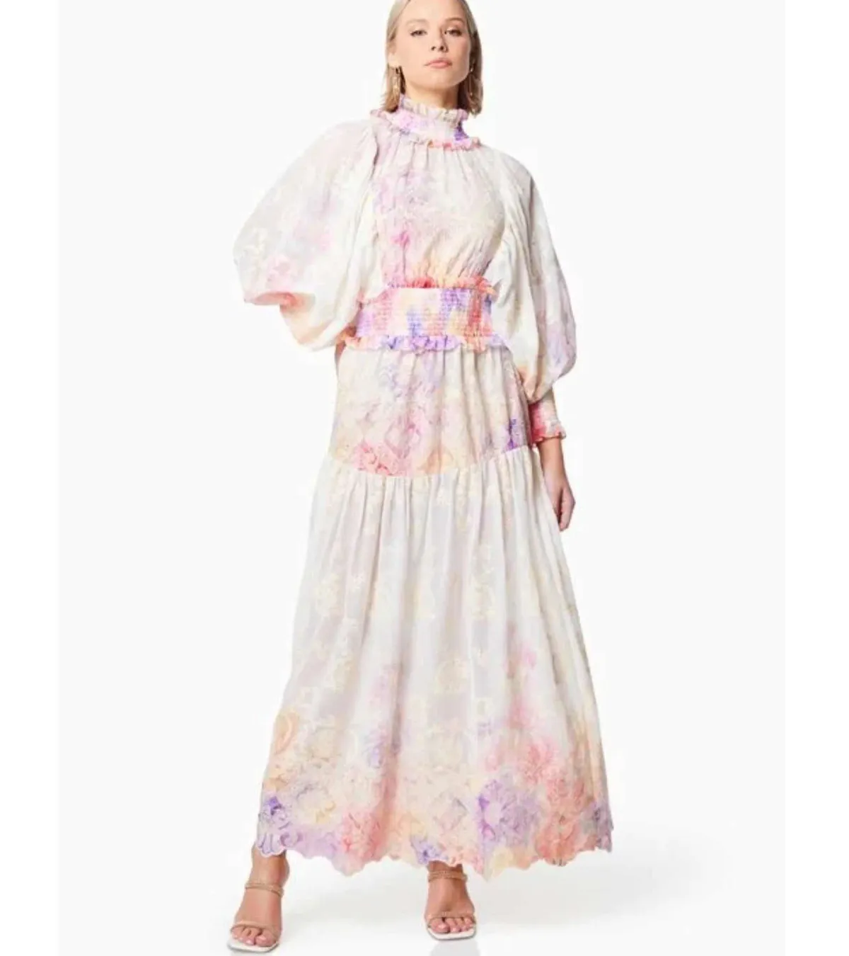 Elliatt Grandeur Dress Floral Size M/Au 10 - Image 1