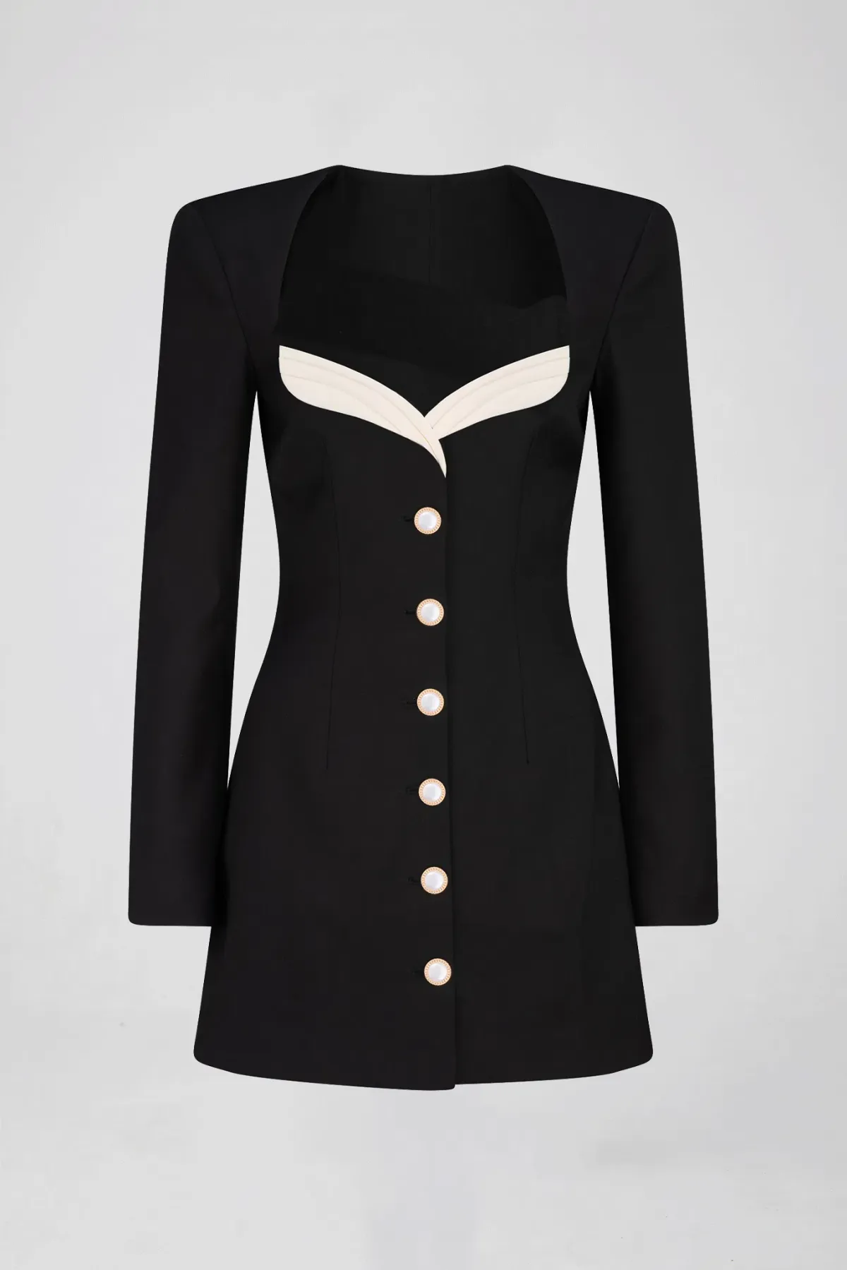 Atoir Mary Jane Mini Dress Black Black/Ivory Size M / AU 10 - Image 2