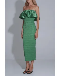 JÁC by L'Idee Capri Cocktail Dress in Verde Size AU 8 for rent on The Volte - image 2