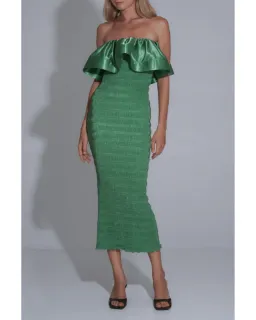 JÁC by L'Idee Capri Cocktail Dress in Verde Size AU 8 for rent on The Volte - image 1