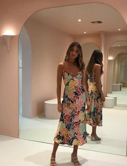 Bec & Bridge Babelini Floral Midi Dress | Floral Print | Size 8 for rent on The Volte - image 1