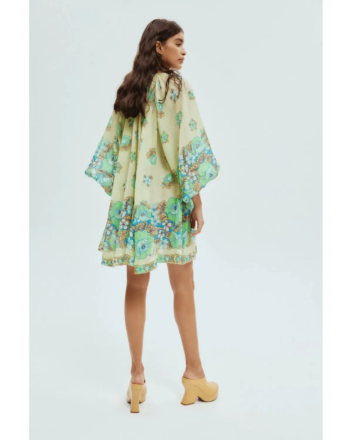 Alemais Velma Mini Dress Print Size AU 14 - Image 4
