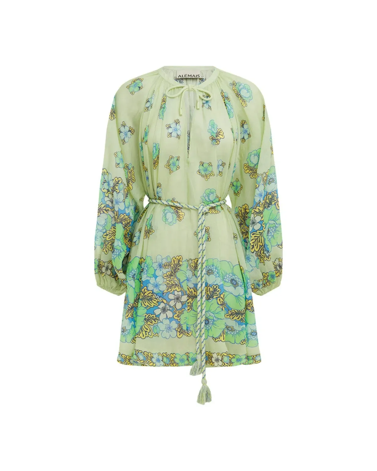 Alemais Velma Mini Dress Print Size AU 14 - Image 5