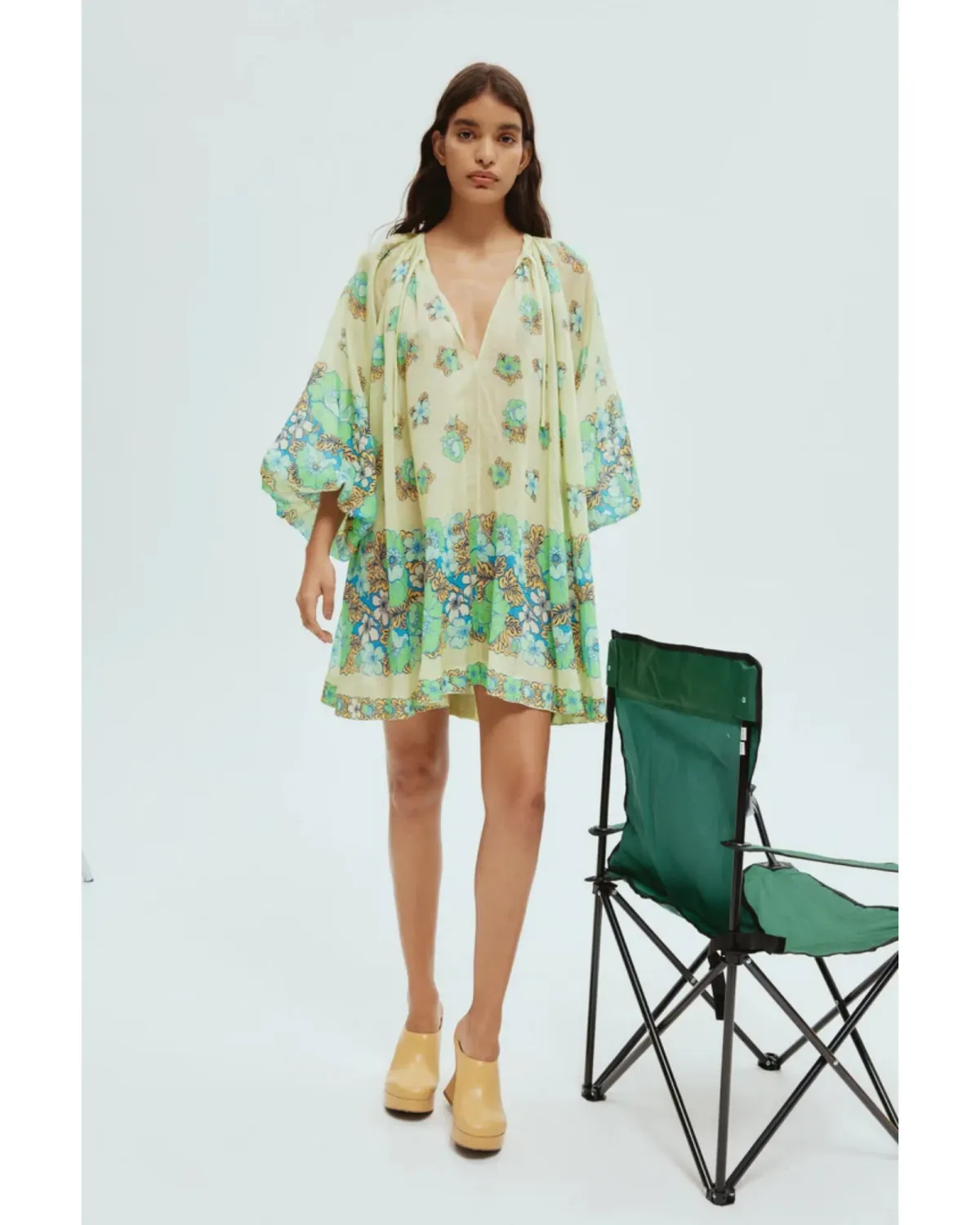 Alemais Velma Mini Dress Print Size AU 14 - Image 1