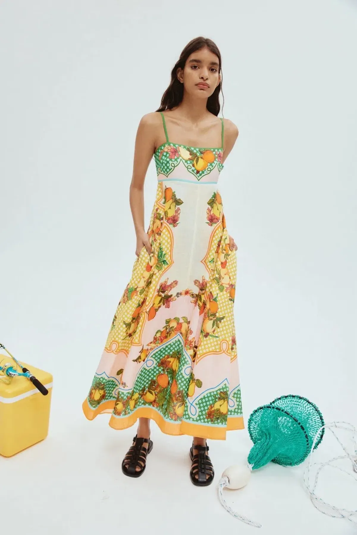 Alemais Lemonis Sundress Multi Size AU 16 - Image 2