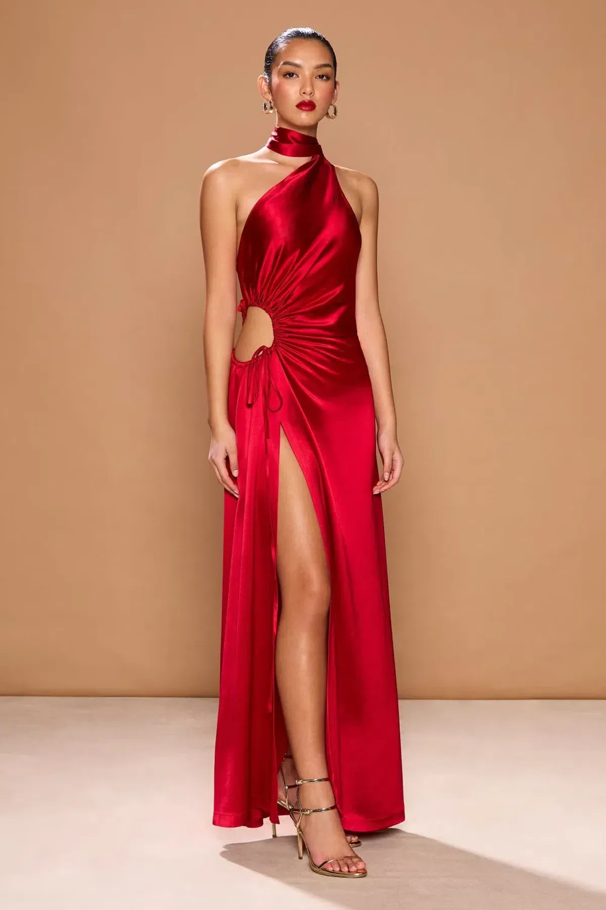 Sonya Moda Alia Dress in Sorrento Red Size 10 - Image 1