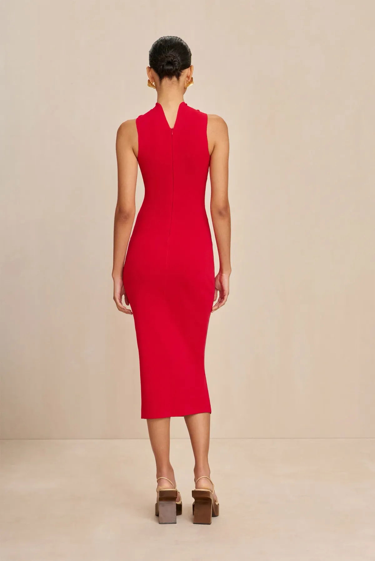 Cult Gaia Cristos Knit Dress In Lollipop Size 6 - Image 4
