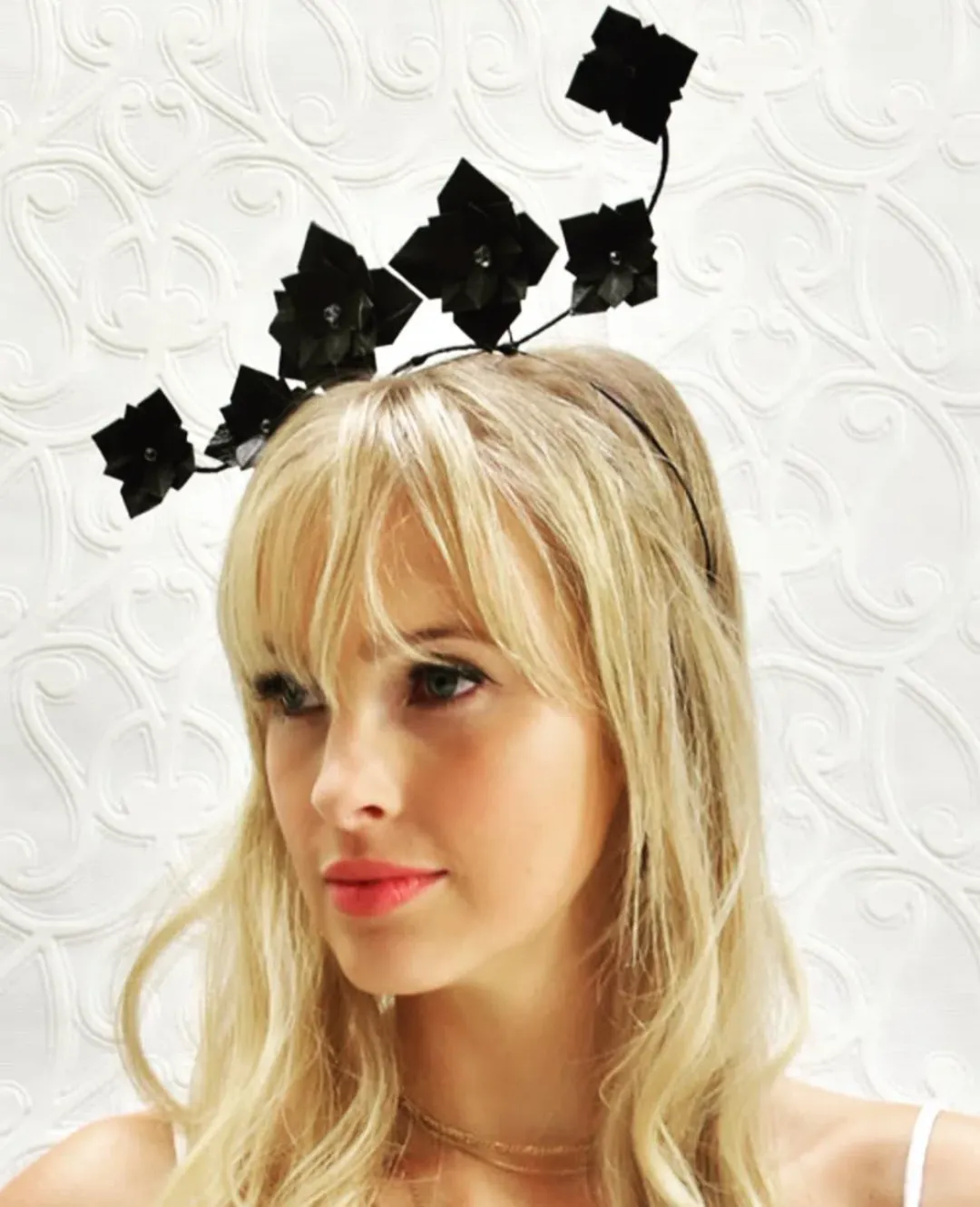 Derby & Power Camden leather Millinery Black for rent on The Volte - main image