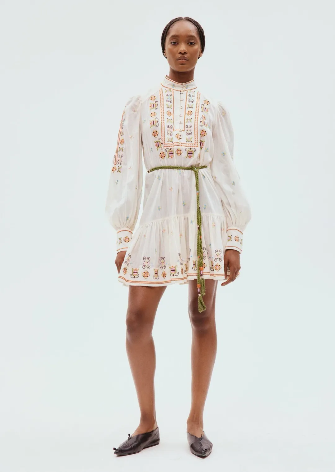 Alemais Lovella Mini Dress Floral Size 14 for rent on The Volte - main image