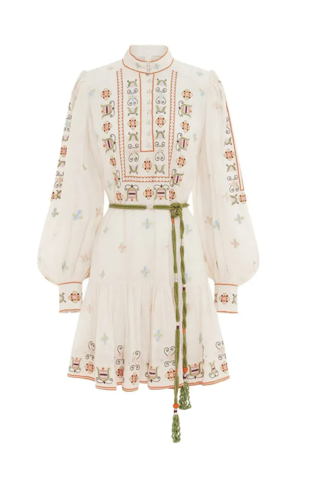 Alemais Lovella Mini Dress Floral Size 14 for rent on The Volte - main image