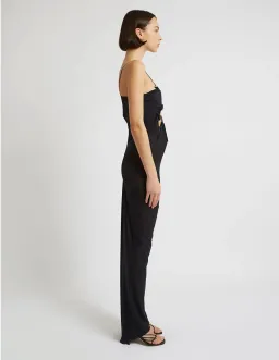 Christopher Esber Molded Venus Dress Black Size 6 for rent on The Volte - image 4