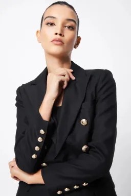 Mossman Signature Blazer Black Size AU 12 for rent on The Volte - image 2