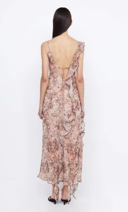Bec & Bridge Courtney Frill Maxi Dress Versailles Floral Size 6 for rent on The Volte - image 2