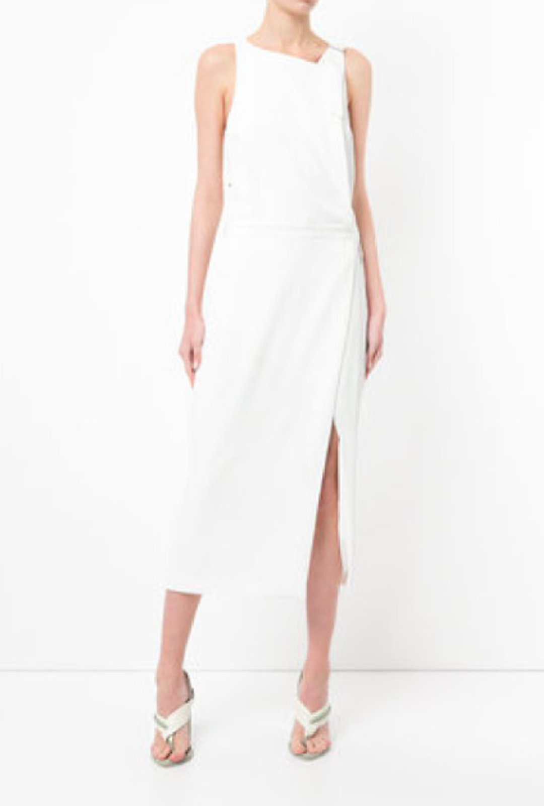 Dion Lee Whitewash Utility Dress size 8 for rent on The Volte - main image