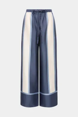 Sir the Label Dazed Wrap Halter Mini and Relaxed Pant Set in Studio Print Size 8 for rent on The Volte - image 6