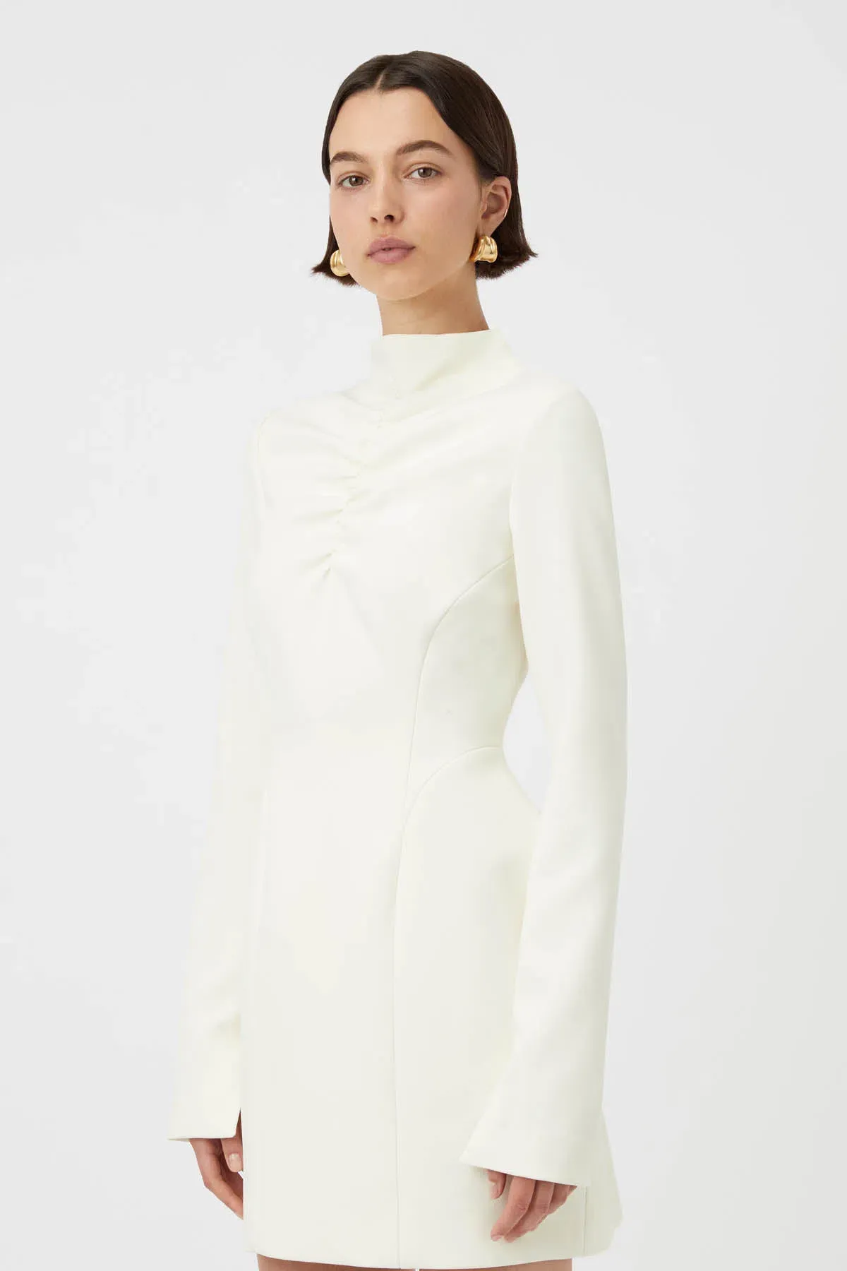 Camilla and Marc The Portico Mini Dress Cream Size 6 - Image 2