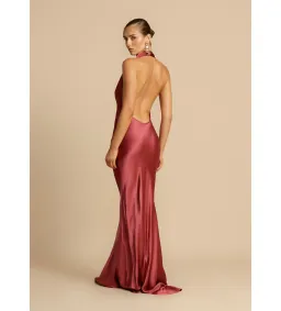 Arcina Ori Gaia Dress Rich Plum Hue Size 6 for rent on The Volte - image 2