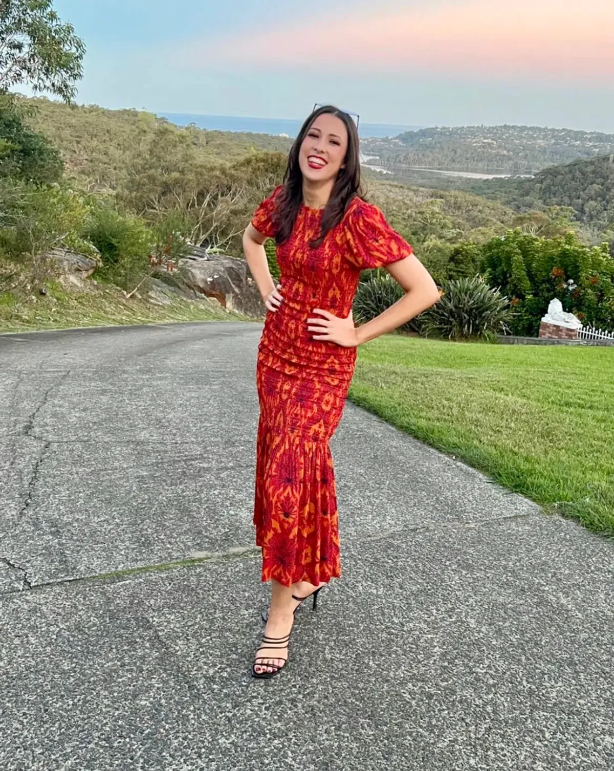 Rue Stiic Isabella Maxi Dress Red Size M/AU 10 - Image 6