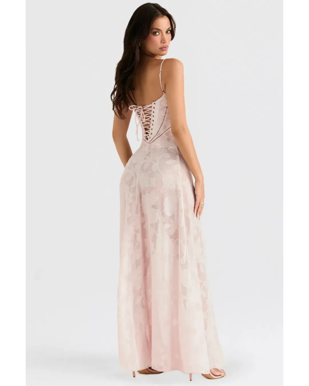 House Of CB Seren Dress Pink Size AU 10 for rent on The Volte - main image