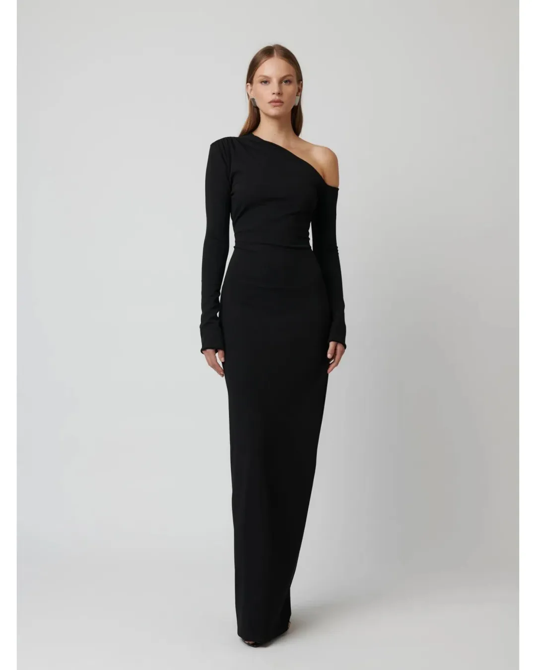 Effie Kats Cayley Gown in Black Size S / AU 8 for rent on The Volte - main image