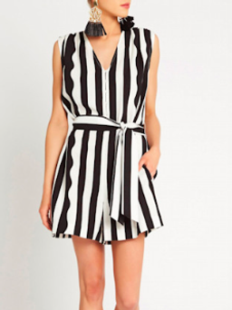Sass & Bide Chromograph Playsuit for rent on The Volte - image 1
