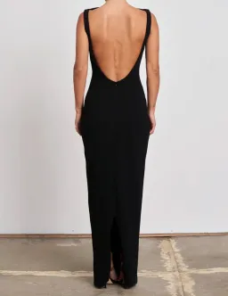 Effie Kats Verona Gown Black Size XS / AU 6 for rent on The Volte - image 6