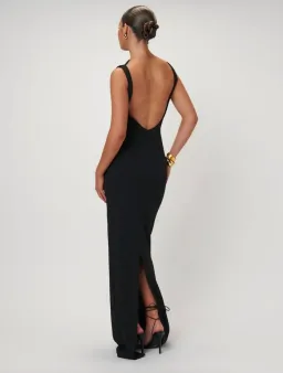 Effie Kats Verona Gown Black Size XS / AU 6 for rent on The Volte - image 7