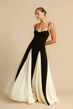 Arcina Ori Paloma Dress Black/White Size 12 for rent on The Volte - image 4