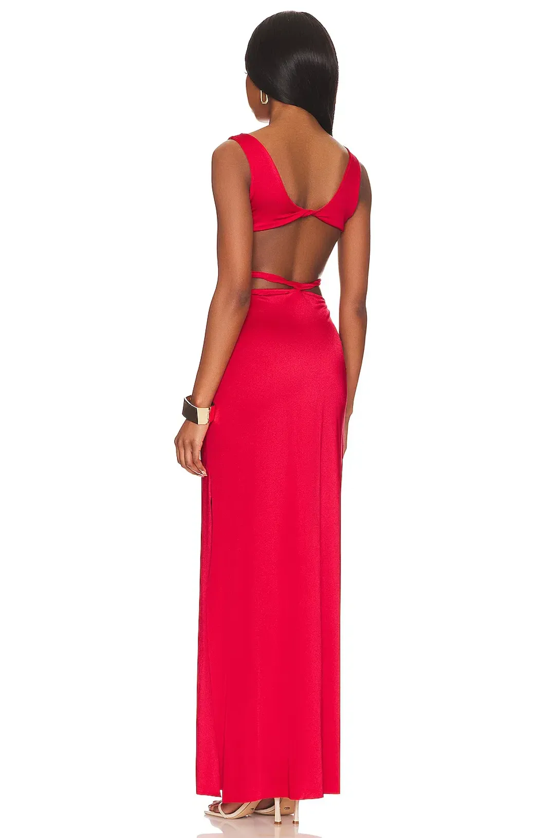 Baobab Ada Maxi Dress Red Size S / AU 8 for rent on The Volte - main image