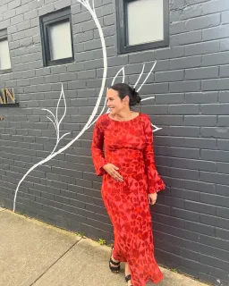 Realisation Par Gia Dress Havana Size 10 for rent on The Volte - image 2