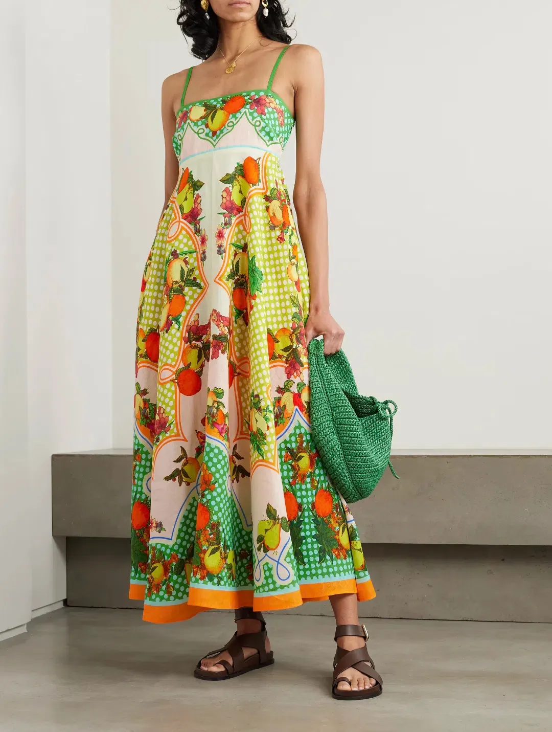 Alemais Lemonis Sundress Multi Size 12 for rent on The Volte - main image