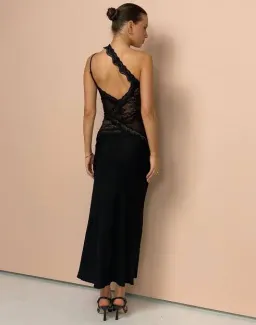 Bec & Bridge Ria Asym Dress Black Size 8 for rent on The Volte - image 3