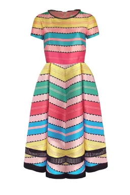 Trelise Cooper This Dress Is Mine Midi Dress Multi Size 12 for rent on The Volte - image 4