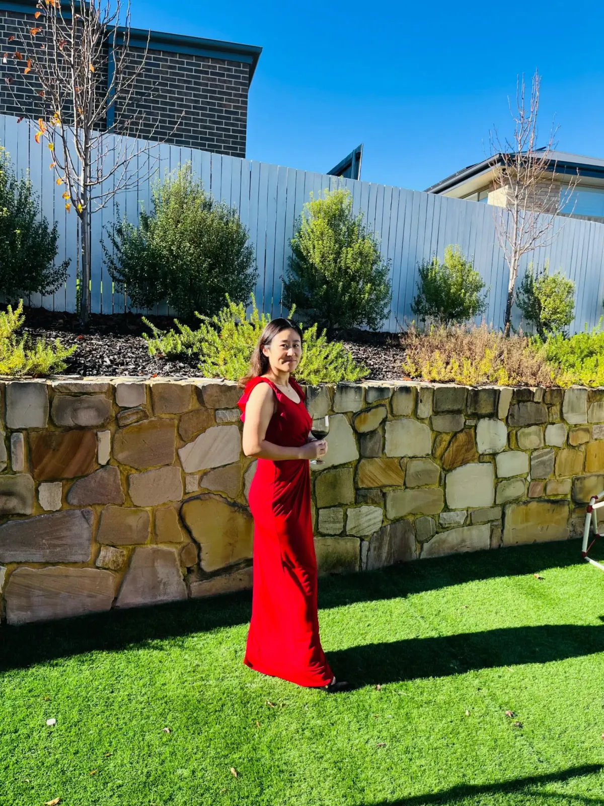 Phase Eight Donna Maxi Dress Red Size 10 - Image 3